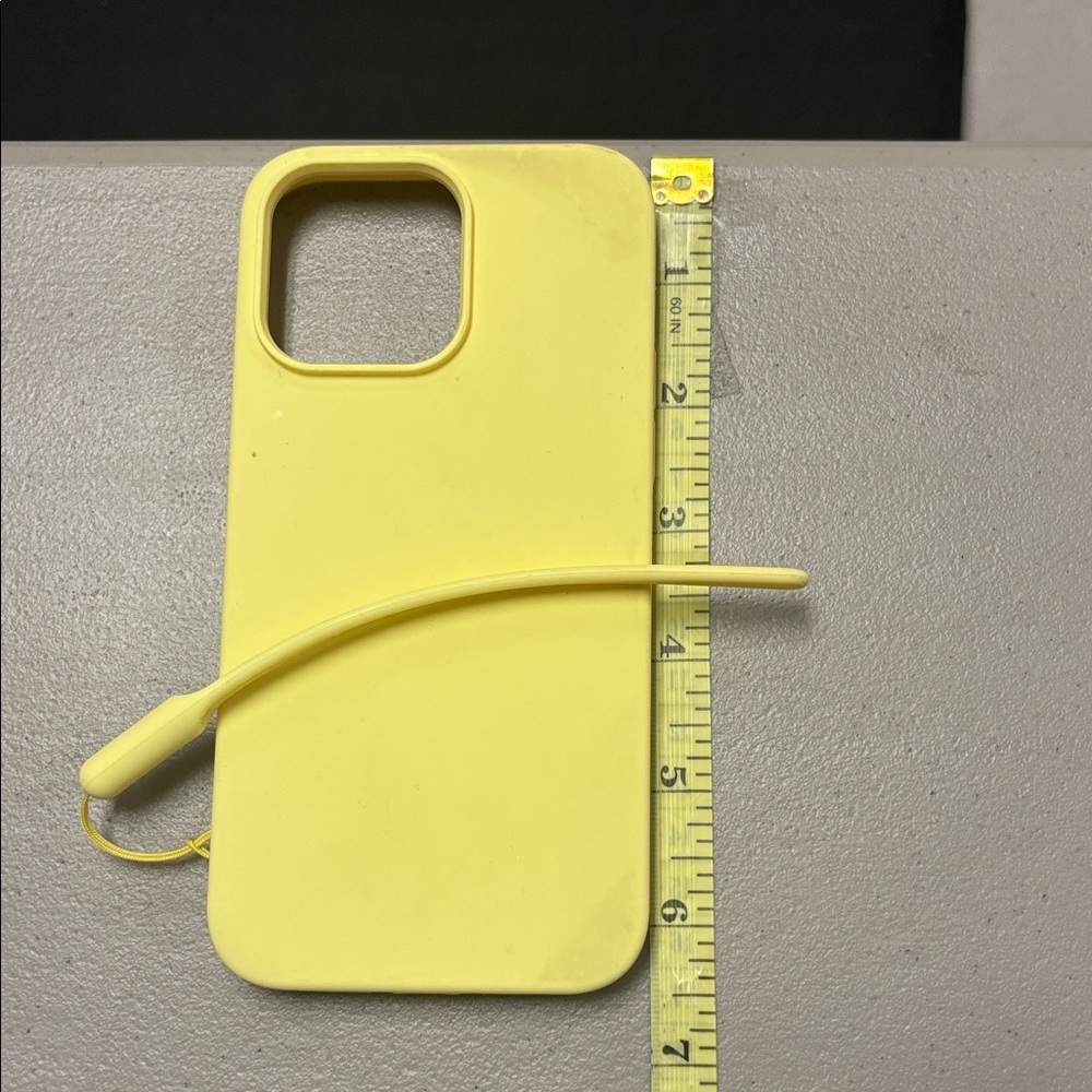 Sleek Yellow Phone Case